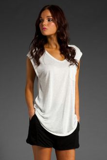 T By Alexander Wang Muscle T with Pocket - Lyst