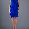 Vionnet Sleeveless Dress in Blue - Lyst