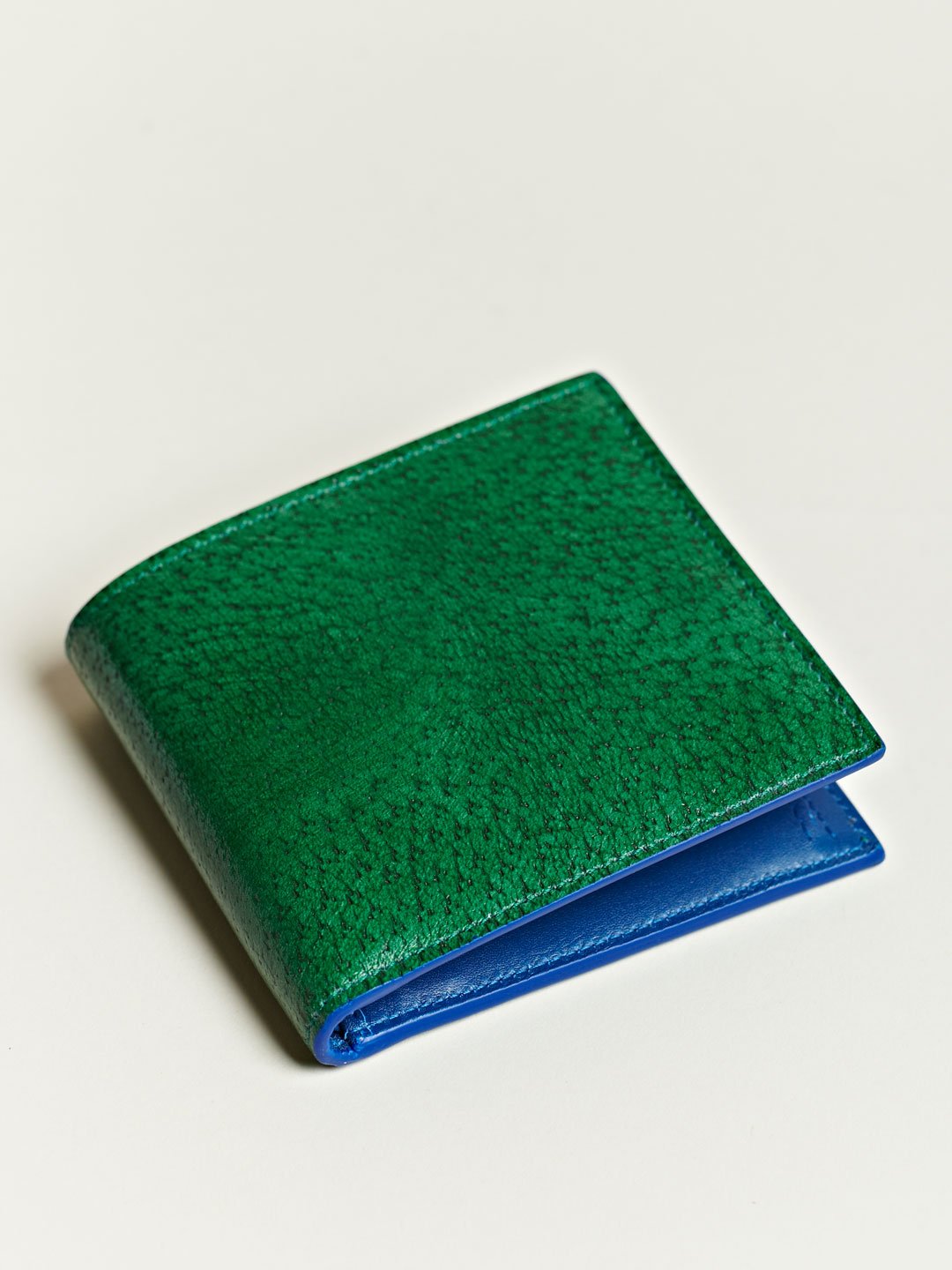 Balenciaga Balenciaga Mens Contrast Colour Flip Wallet in Green for Men