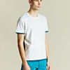 Balenciaga Balenciaga Mens Double Panel Tee in White for Men (teal) - Lyst