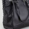 Christian Louboutin Justine Spike Tote in Beige - Lyst