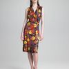 Erdem Veronica Sleeveless Dress in Multicolor (black) - Lyst