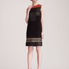 Giambattista Valli Insetstripe Dress in Gold - Lyst