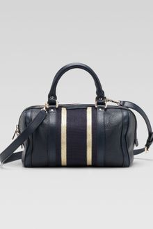 Gucci Vintage Web Small Boston Bag - Lyst