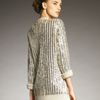 Lanvin Sequined Silk Cardigan in Gold - Lyst