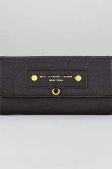 Marc By Marc Jacobs Preppy Leather Continental Wallet - Lyst