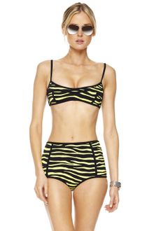 Michael Kors Zebraprint Retro Bikini - Lyst