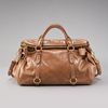 Miu Miu Leather Bow Bag in Pink - Lyst