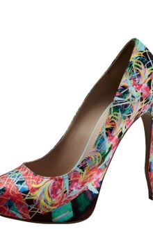 Nicholas Kirkwood Bird Of Paradise Platform Pump - Lyst