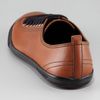 Prada Leather Laceup Captoe Sneaker Brown in Brown for Men - Lyst