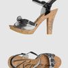 Replay Platform Sandals in Beige (fuchsia) - Lyst