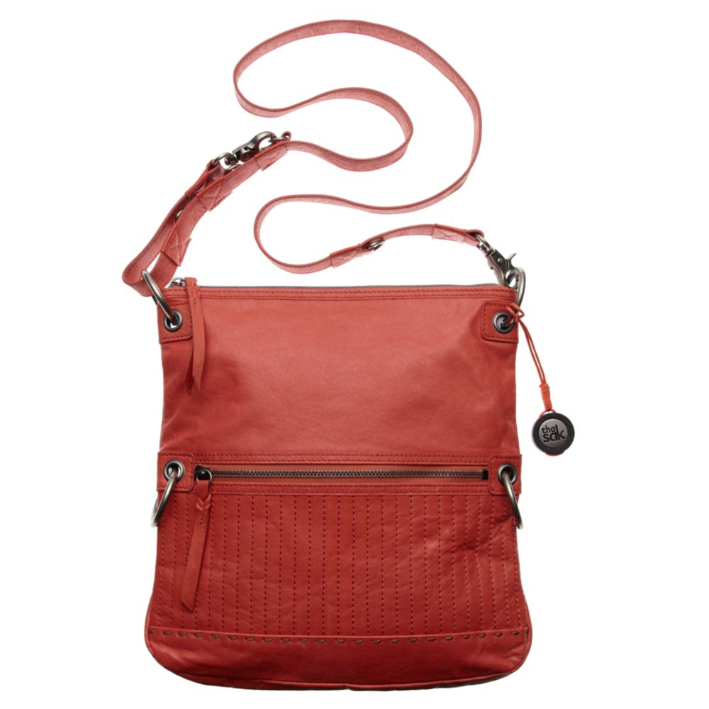 The Sak Pax Leather Crossbody Bag in Brown Lyst