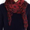 Alexander Mcqueen Leopard Print Silk Chiffon Scarf in Animal (leopard) - Lyst