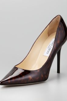 Jimmy Choo Abel Tortoise -Print Pump - Lyst