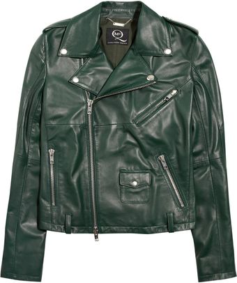 McQ by Alexander McQueen Leather Biker Jacket - Lyst