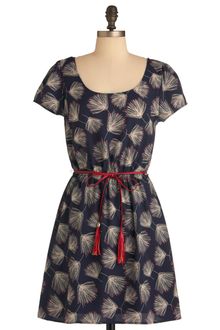 ModCloth Instant Wishes Dress in Navy - Lyst