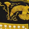 Versace Printed Silk Shift Dress in Yellow (multicolored) - Lyst