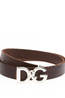 D&G Dg Logo Buckle Belt - Lyst