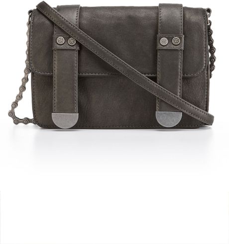 Nicole Miller Addison Mini Cross Body in Brown (bronze)