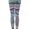 Topshop Zebra Aztec Print Legging in Purple - Lyst