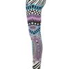 Topshop Zebra Aztec Print Legging in Purple - Lyst
