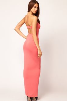 ASOS Collection Asos Maxi Dress with Strap Back - Lyst
