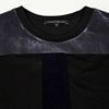 Christopher Kane Christopher Kane Mens Flock Panel Tshirt in Black for Men - Lyst