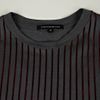 Christopher Kane Christopher Kane Security Flock Stripe Tee in Gray for Men (grey) - Lyst