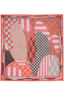 Emilio Pucci Printed Cashmere and Silkblend Scarf - Lyst