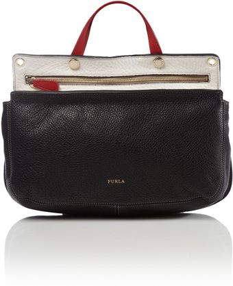 Furla Groove Colour Block Crossbody Bag - Lyst