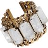 Givenchy Rock Crystal Bracelet in Gold - Lyst