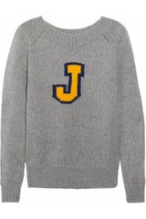 Jil Sander Intarsia Cashmere Sweater