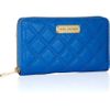 Marc Jacobs Hudson Quilted Leather Wallet in Blue - Lyst
