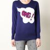 Markus Lupfer Omg Bubble Sweater in Blue (indigo) - Lyst