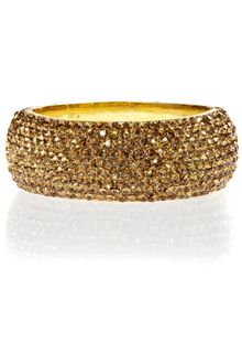 Mikey Wide Full Crystal Bracelet - Lyst