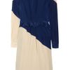 Preen Rombus Silk Crepe De Chine Dress in Beige (cream) - Lyst