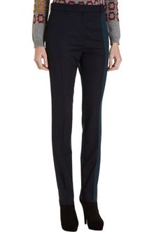 Pringle of Scotland Two Tone Straight Leg Pants - Lyst