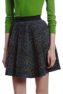 Proenza Schouler Tweed Stripe Skirt - Lyst
