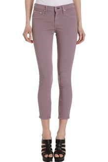 Rag & Bone Zipper Capri Lavender - Lyst