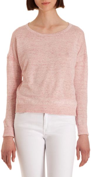 Rag & Bone Pamploma Pullover in Pink (red) - Lyst