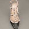 Valentino Studded Stiletto in Black - Lyst