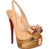 Christian Louboutin Metal Nodo 150 Ayers in Gold (rose) - Lyst