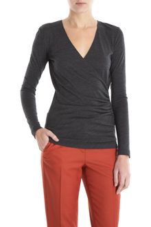 Derek Lam Long Sleeve Side Zip Top - Lyst
