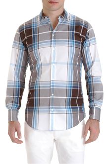 Dolce & Gabbana Wide Plaid Sport Shirt - Lyst