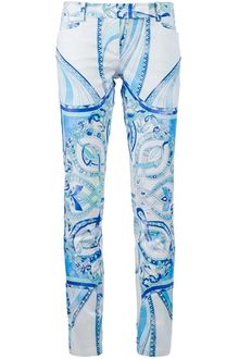 Emilio Pucci Pattern Trouser - Lyst