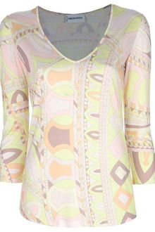 Emilio Pucci Printed Top - Lyst