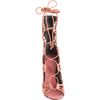 Giuseppe Zanotti Laceup Scalloped Sandal in Pink (rose) - Lyst