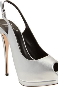Giuseppe Zanotti Platform Slingback - Lyst