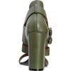 Givenchy Double Buckle Sandal in Green - Lyst