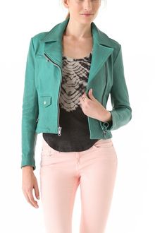 Kelly Wearstler Leather Moto Jacket - Lyst